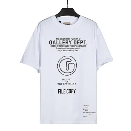 Gallery Dept 23SS Letter Logo Keeping Alive T-Shirt