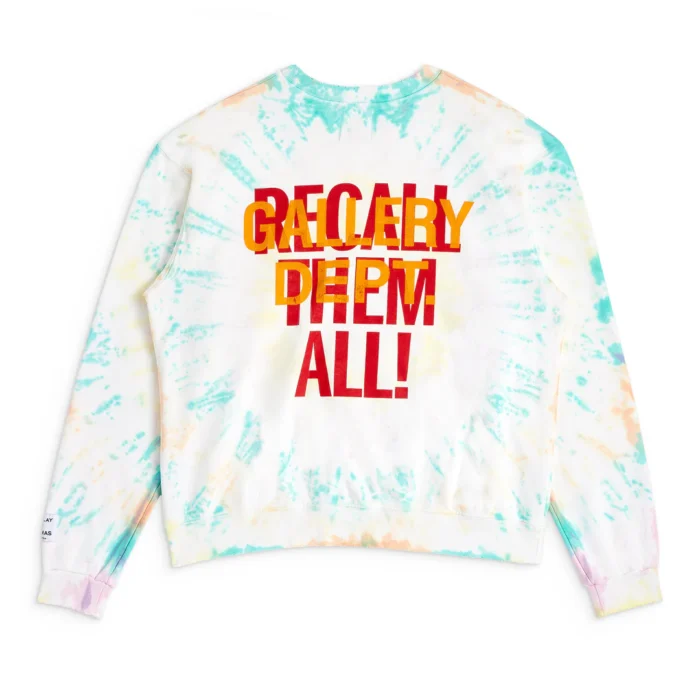 Dept Big G-Ball Crewneck Tie-Dye