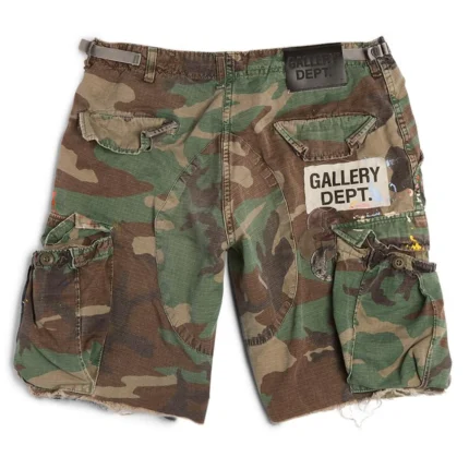 G Patch Woodland Gallery Dept Camo Cargo Shorts