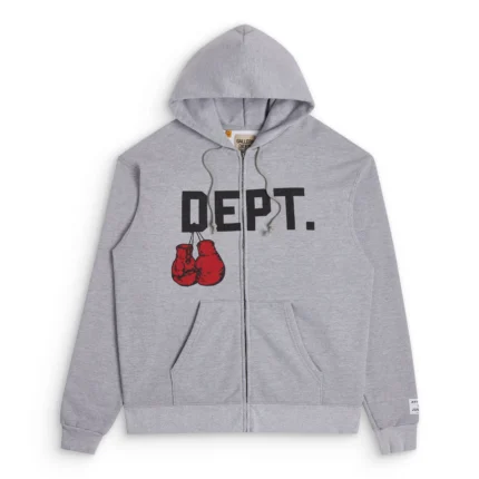 Gallery Dept Boxing Merch Zip Hoodie