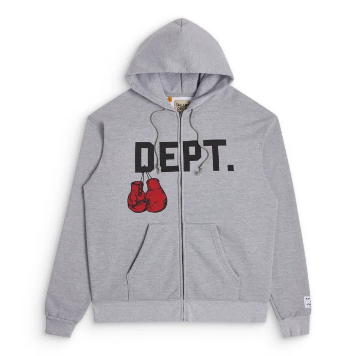 Gallery Dept Boxing Merch Zip Hoodie