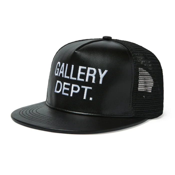 Gallery Dept Leather Trucker Cap