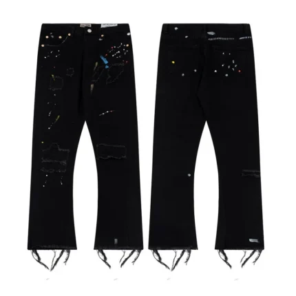 Gallery Dept Retro Patchwork Ripped Denim Jeans