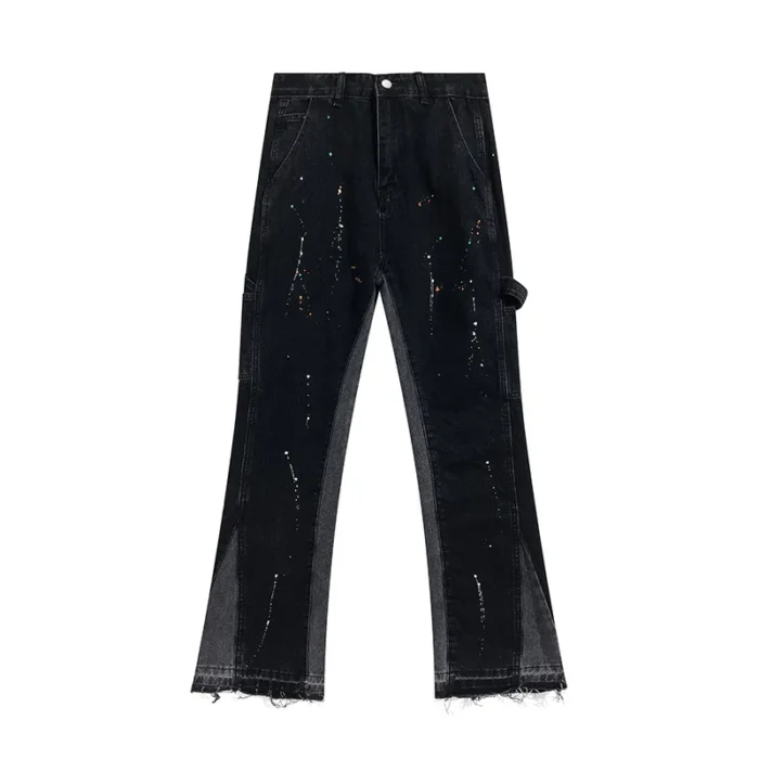 Gallery Dept Spliced Wash Vintage Black Jeans