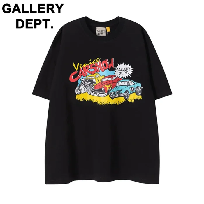 Gallery Dept T Shirt Tide Brand Cotton Short Sleeve